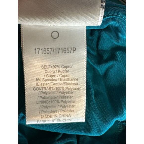 Anthropologie Dolan Left Coast Loren Mini Shift Dress Teal Pocket Casual Size XS - Picture 7 of 10